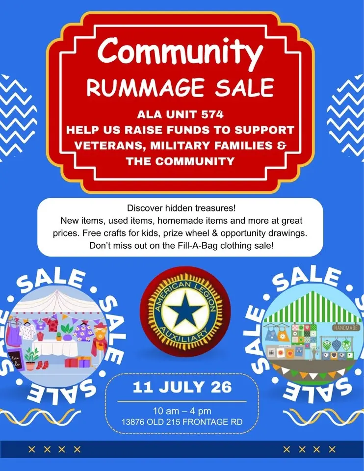 Community Rummage Sale 
