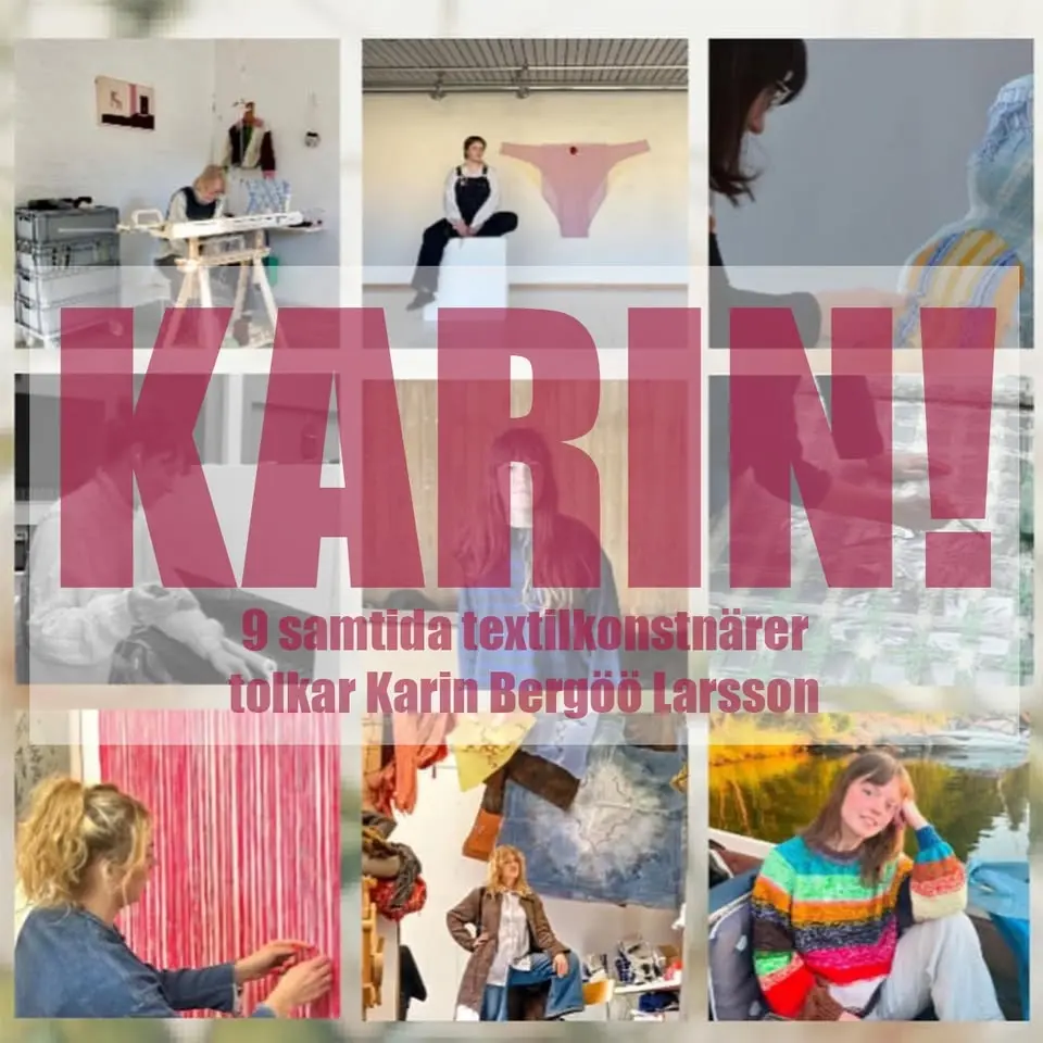 Craft Days: Karin! — Grupputställning med nio textilkonstnärer på Konstepidemin