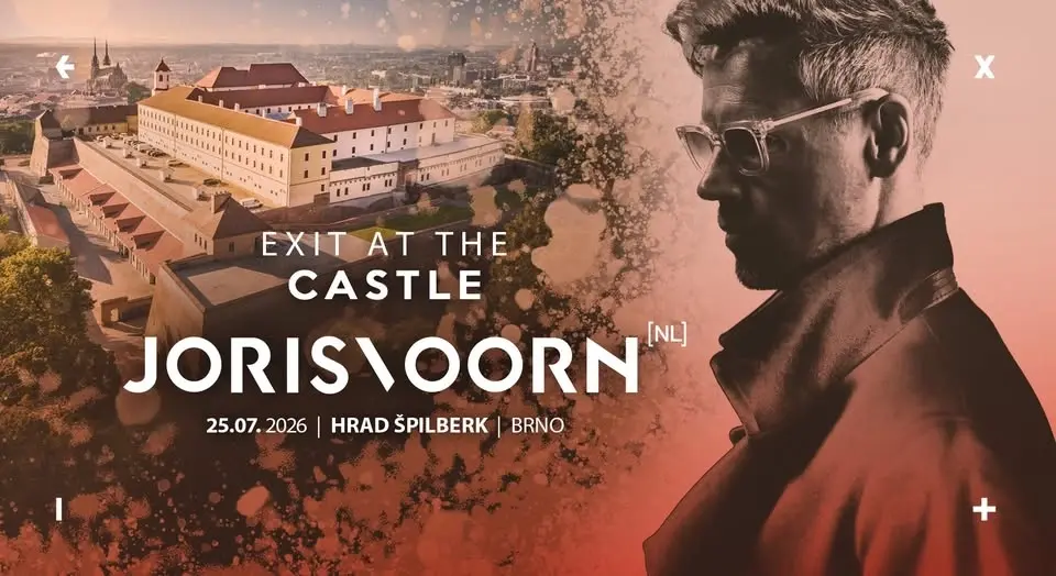 EXIT At The Castle w/ JORIS VOORN [NL] → Hrad Špilberk, 25.7.2026