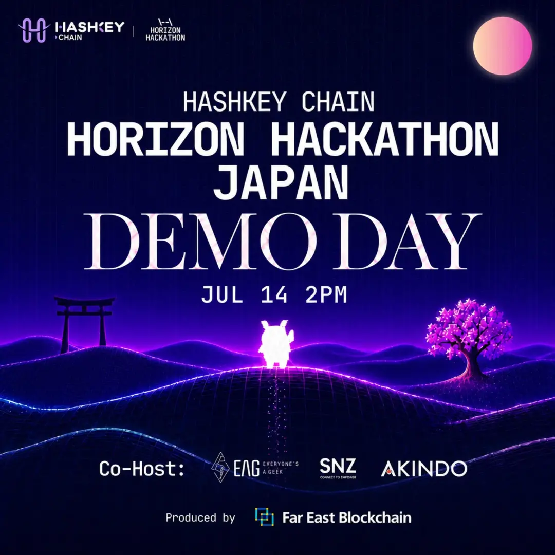 HashKey Chain Horizon Hackathon · Japan DEMO DAY