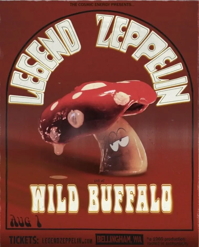 Legend Zeppelin Returning to wild buffalo: Goodbye 1969
