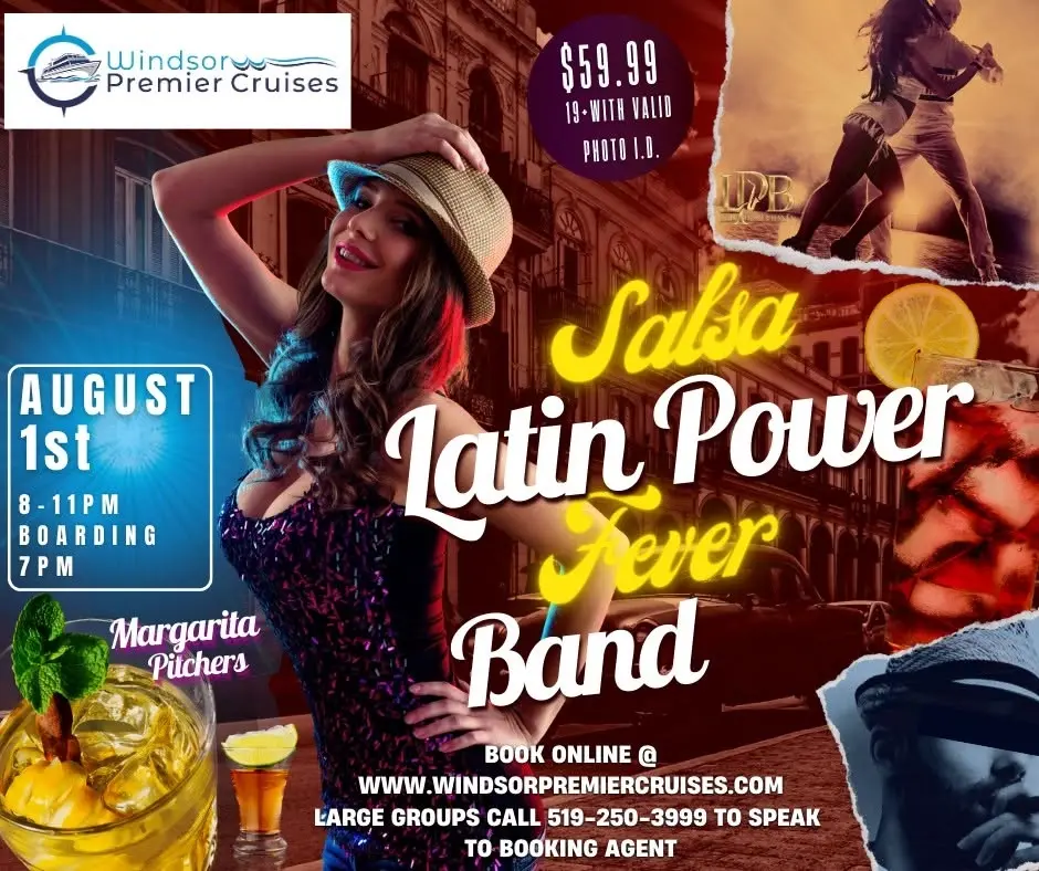 Salsa Fever Cruise with Latin Power Band