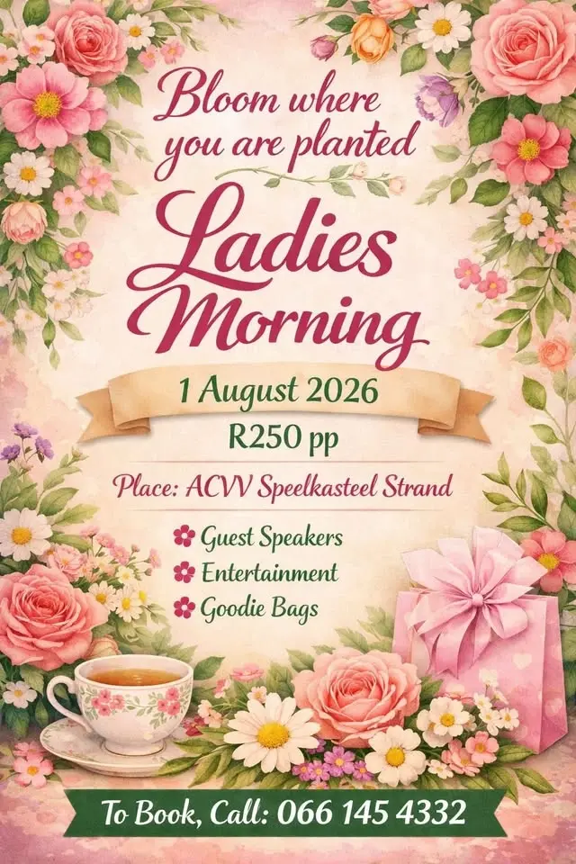 Bloom Where You Are Planted - Ladies Event 