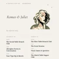 R&J: The Edinburgh Pop-up