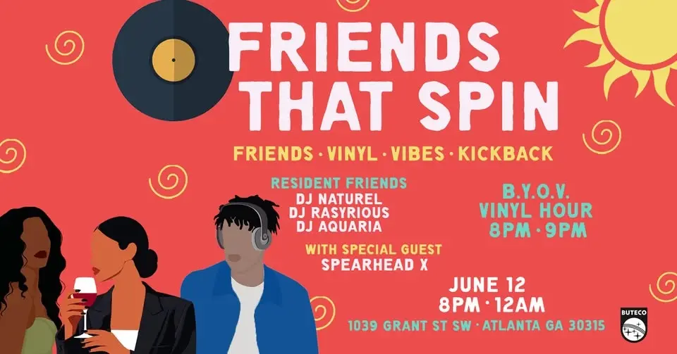 Friends That Spin: A Vinyl Kickback | Summer Kickoff 6.12.26