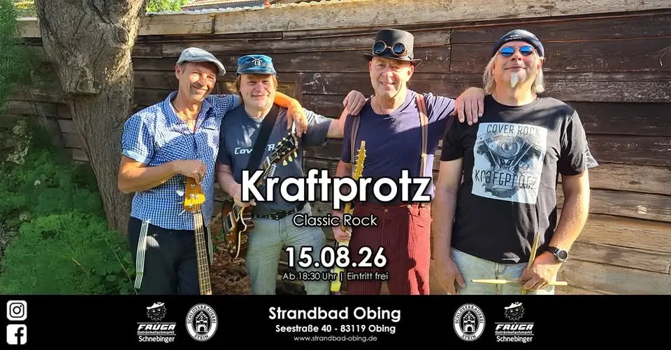 Terrassenkonzert: Kraftprotz live
