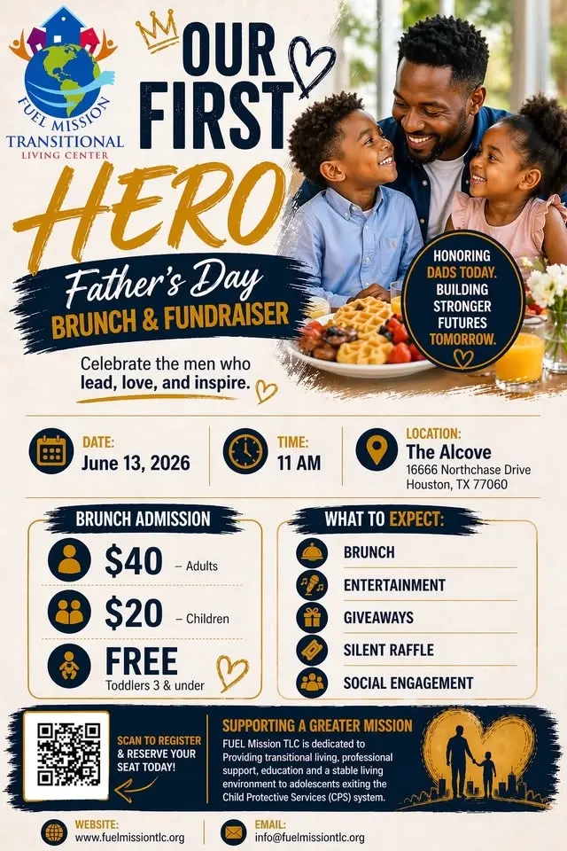 FUEL Mission Presents: Our First Hero Father's Day Brunch Fundraiser