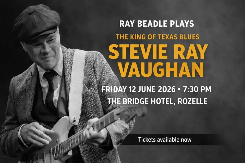 Ray Beadle plays the songs of Stevie Ray Vaughan | SYDNEY