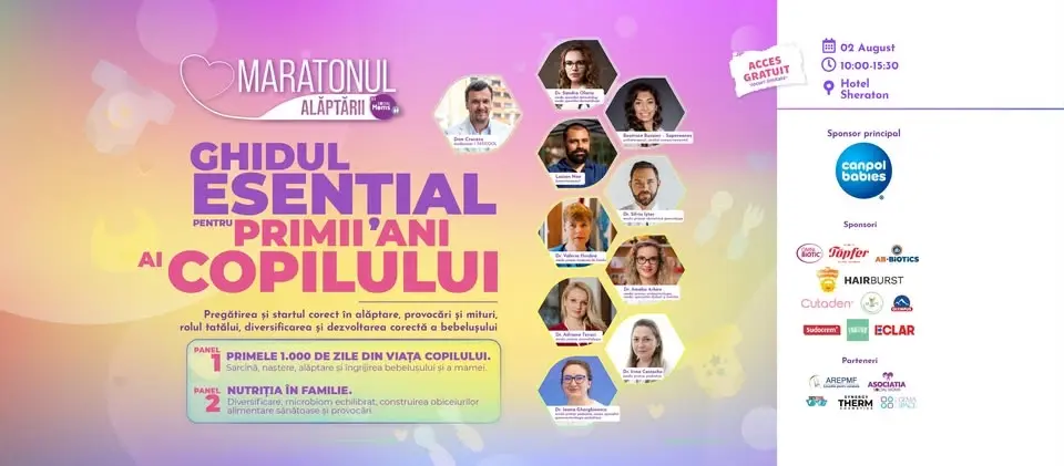 Maratonul Alăptării - Ghidul esențial pentru primii ani ai copilului