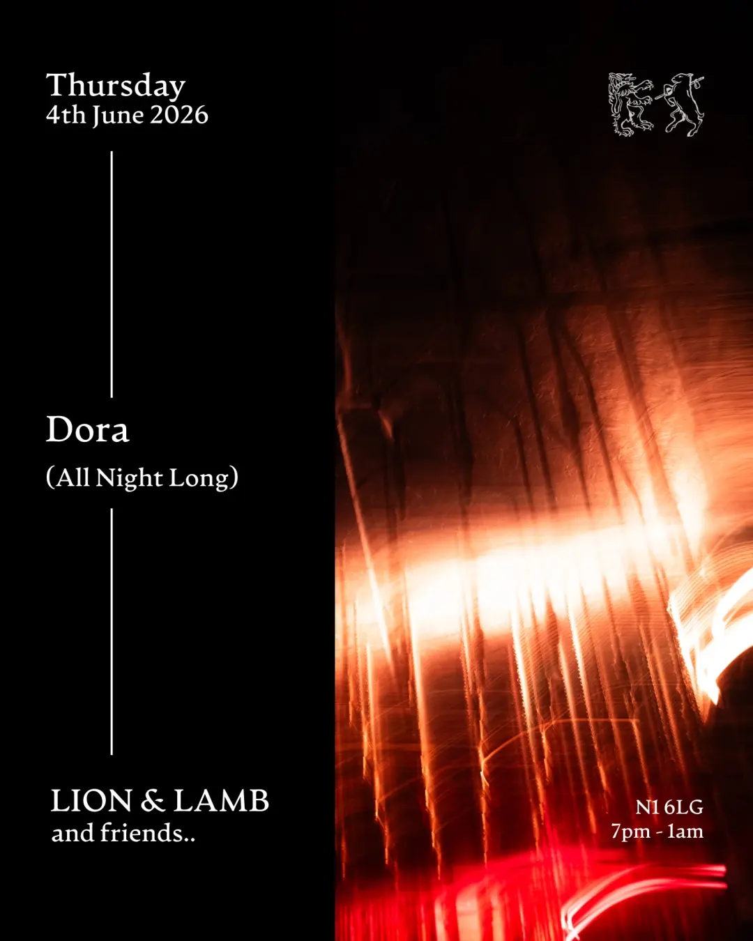 Lion & Lamb and Friends with Elia Nafzger b2b Will (All night long)