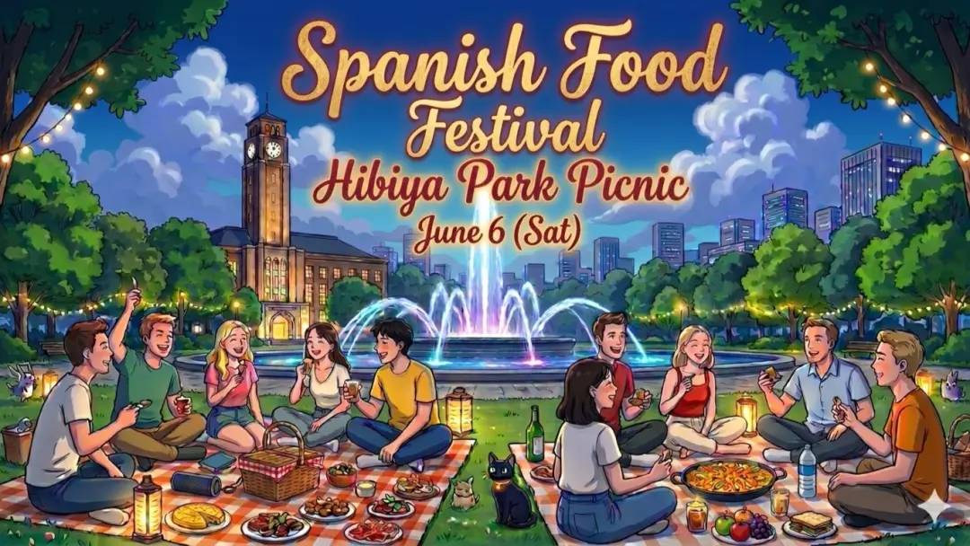 🥘🇪🇸🌳 Spanish Food Festival × Hibiya Park Night Picnic 🌳🇪🇸🥘