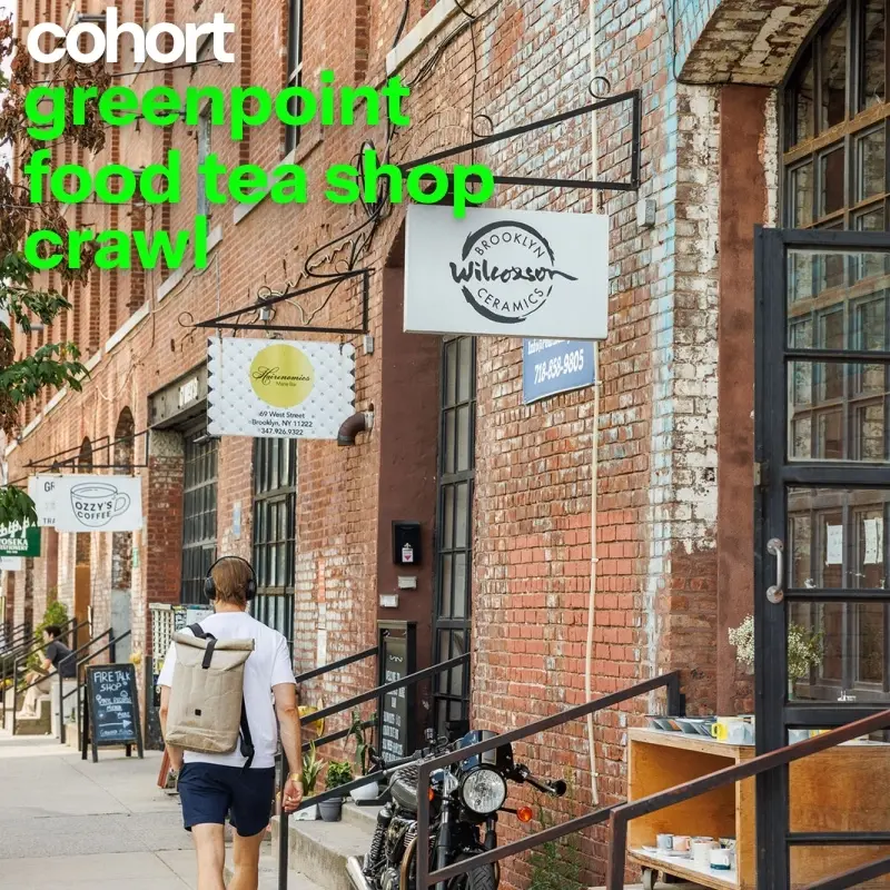 Greenpoint FOOD AND SHOP CRAWL - Founders, Creatives, Builders, Researchers, Supporters