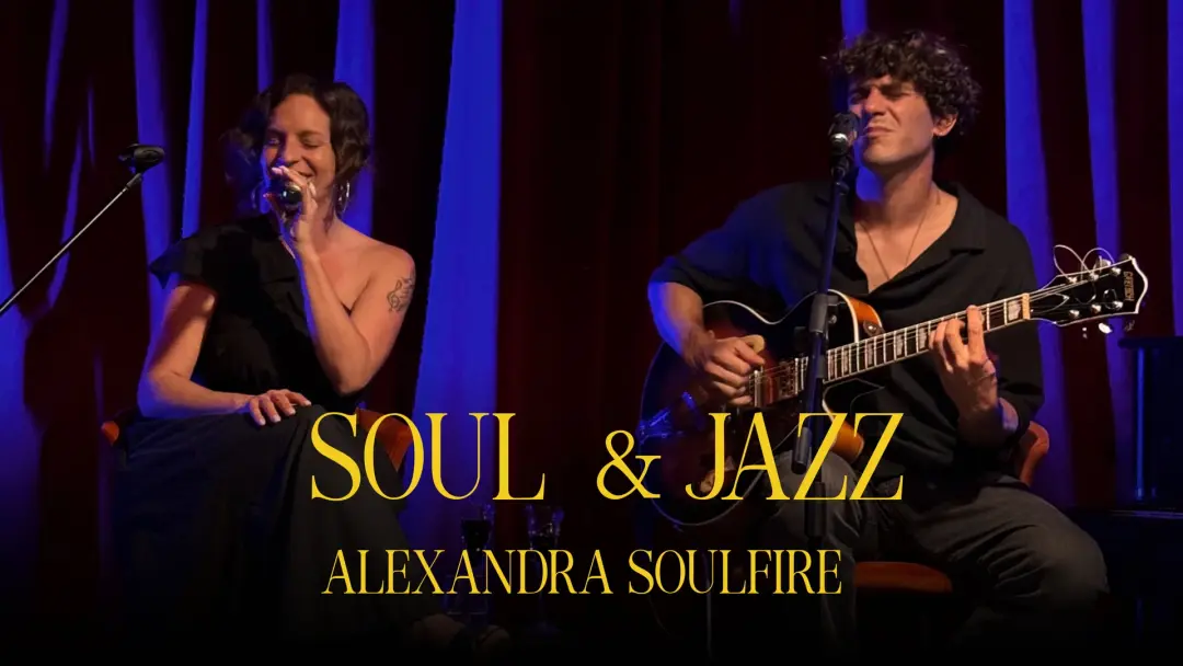 Jazz & Soul: Alexandra Soulfire (book table) / Live music at the bar