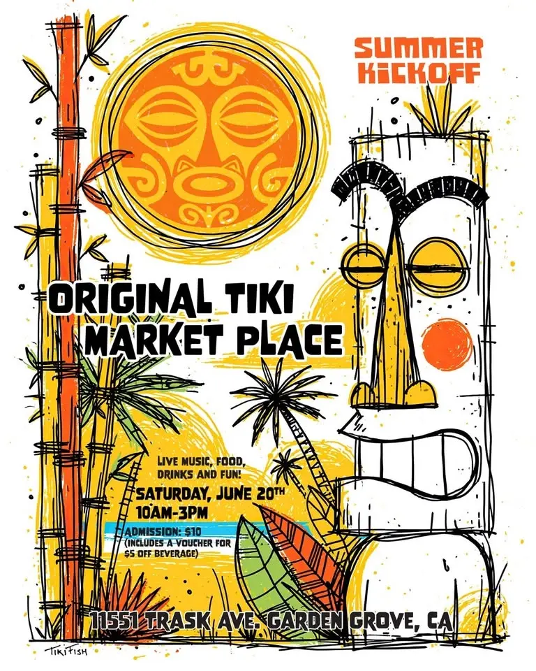 Original Tiki Market Place's Summer KickOff