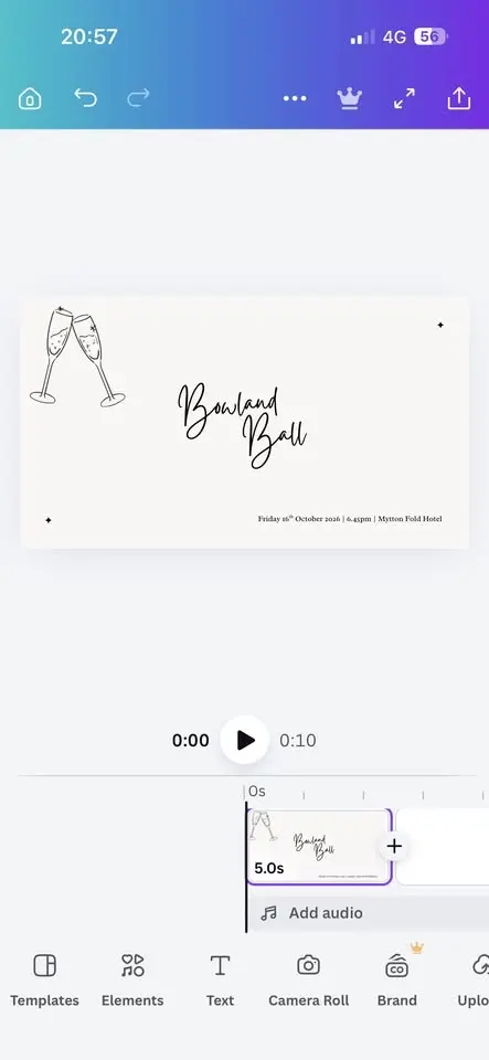 Bowland Ball 🥂