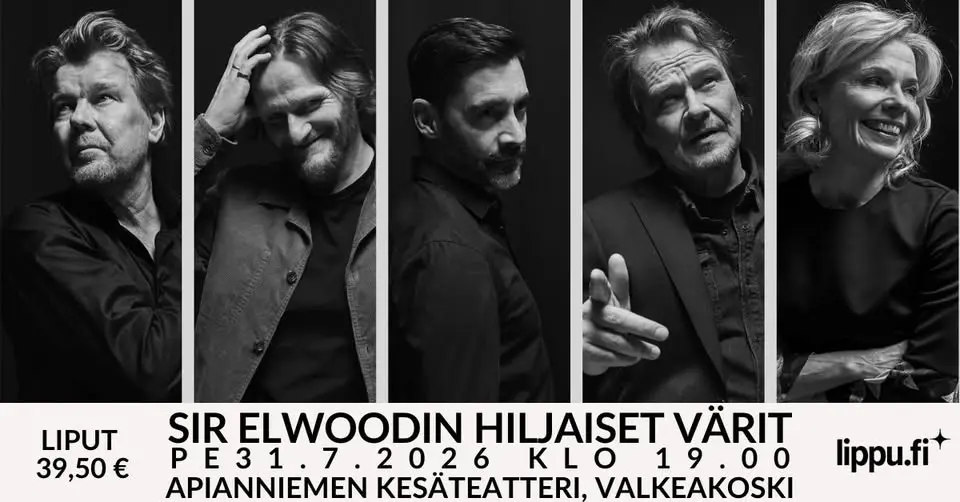 Sir Elwoodin hiljaiset värit | Apianniemen kesäteatteri, Valkeakoski