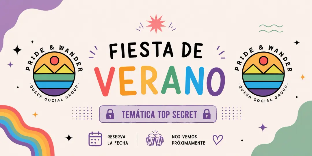 ☀️🌈 PRIDE & WANDER — FIESTA DE VERANO 🌈☀️