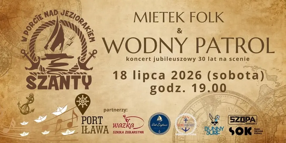 Szanty w Porcie nad Jeziorakiem 2026