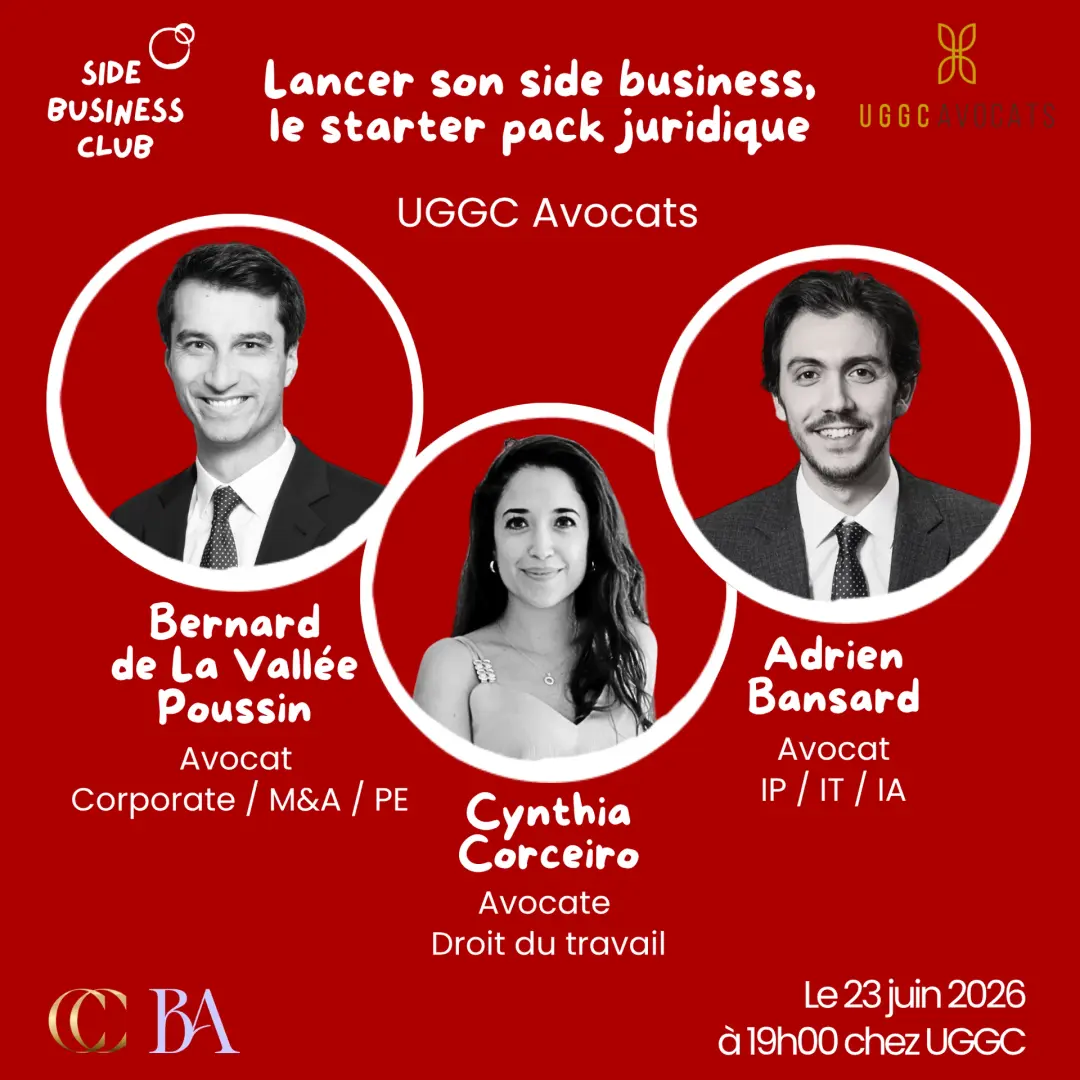 Lancer son side business, le starter pack juridique