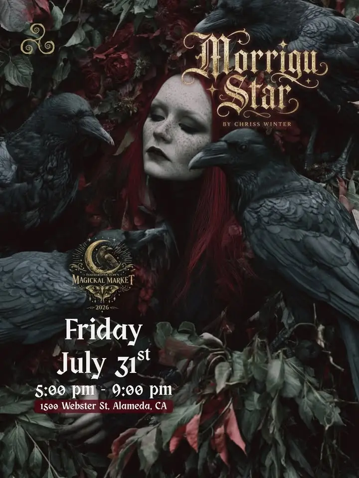 Morrigu Star ✦ Summer Moon Magickal Market at Feathered Outlaw’s