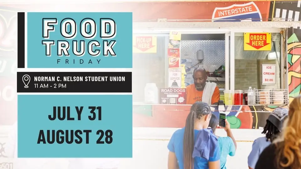 Food Truck Friday at the Student Union - July 31