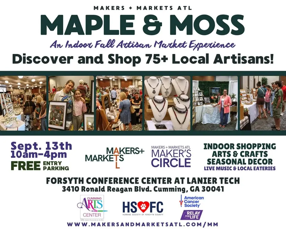 Maple & Moss Artisan Market by MMATL (Makers + Markets ATL)