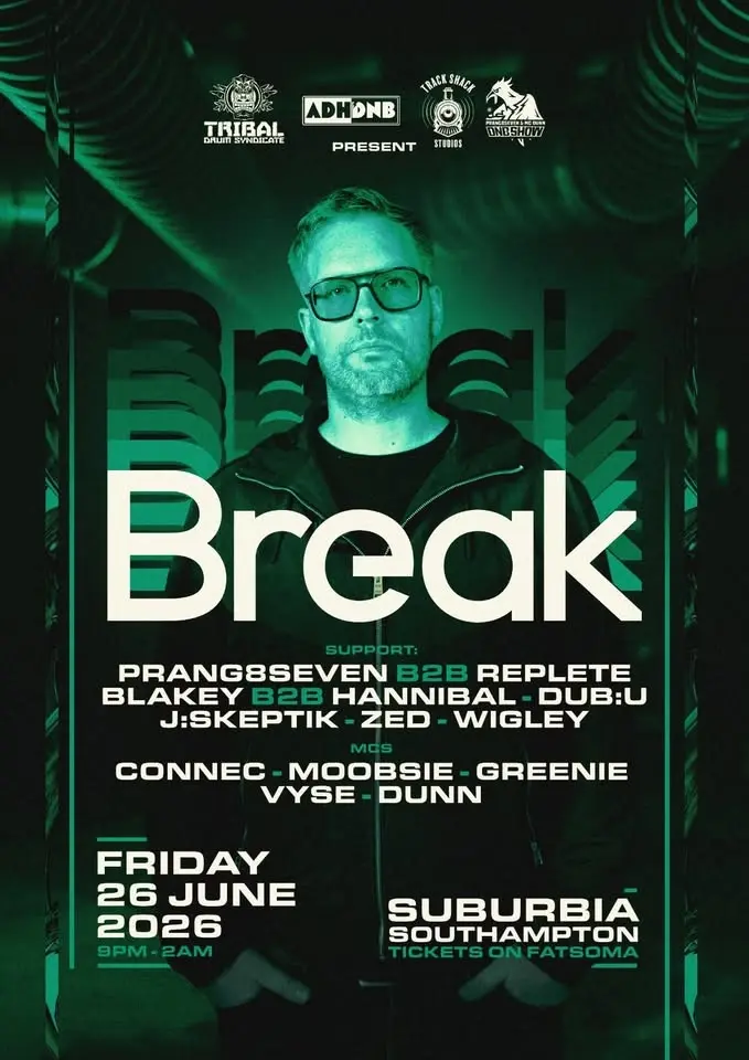 ADHDNB x PND x TDS x TSS PRESENT: BREAK + SUPPORT TBA