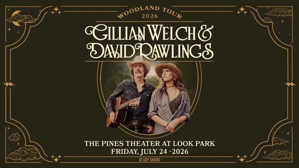 Gillian Welch & David Rawlings at The Pines Theater at Look Park (Northampton, MA)