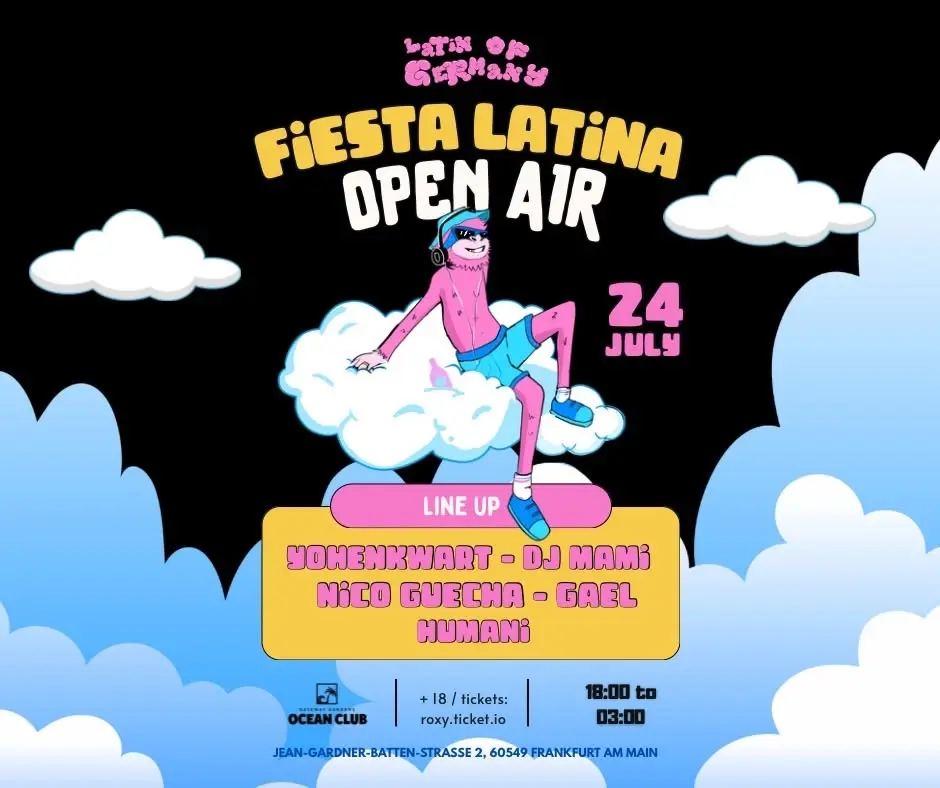 ☀️ LATIN OF GERMANY – FIESTA LATINA OPEN AIR ☀️
