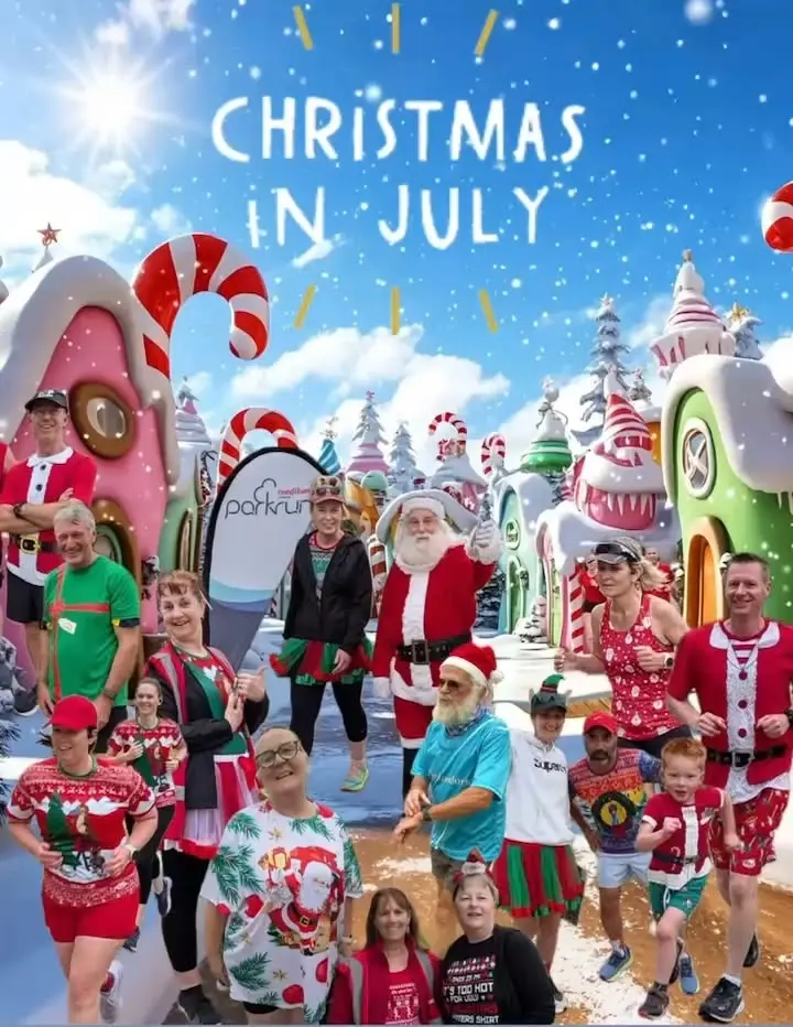 Christmas in July at Highlands parkrun
