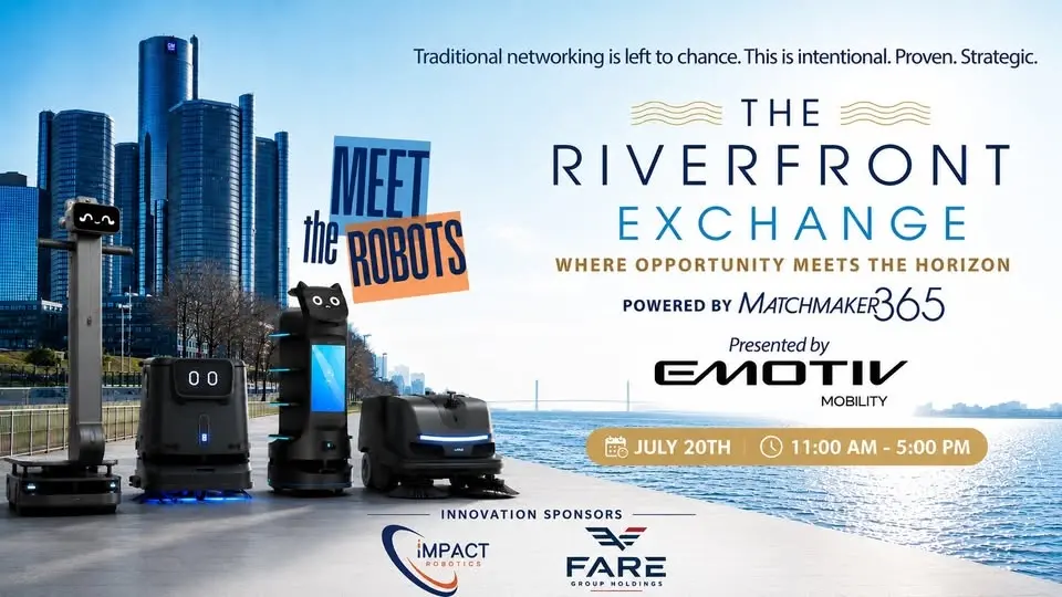 The Riverfront Exchange: Detroit’s Ultimate Business Matchmaking Event Presented by Emotiv Mobility