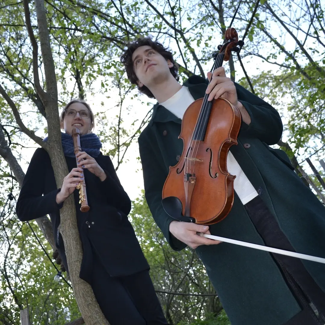 På flöjt och fela – Duo Hellström & Dahlström