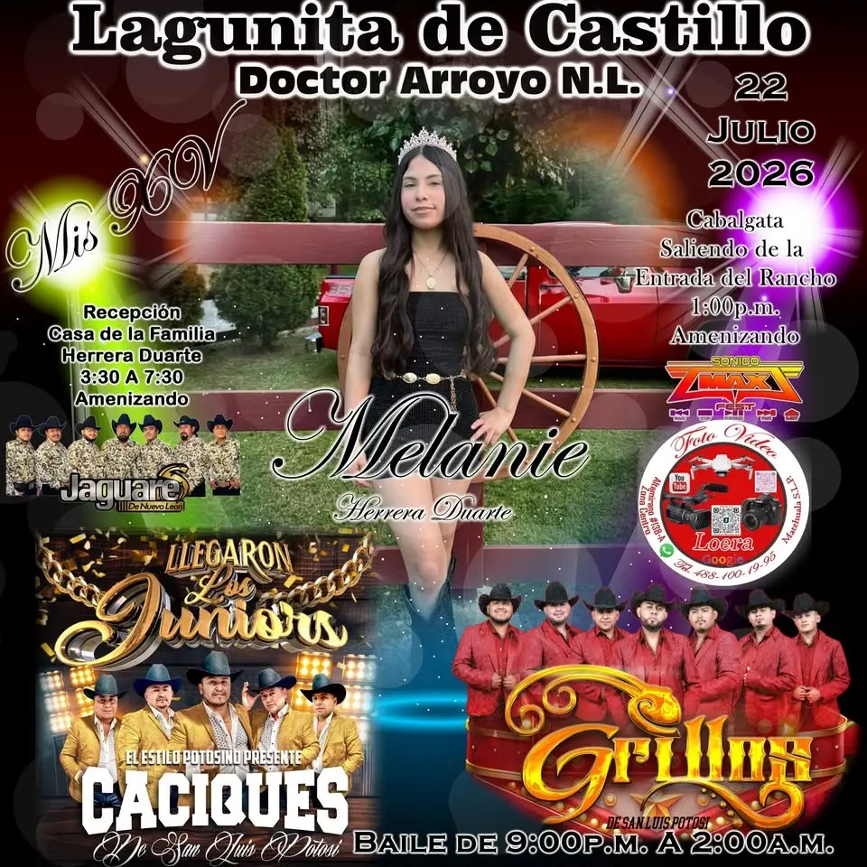 Mis XV Melanie Herrera Duarte