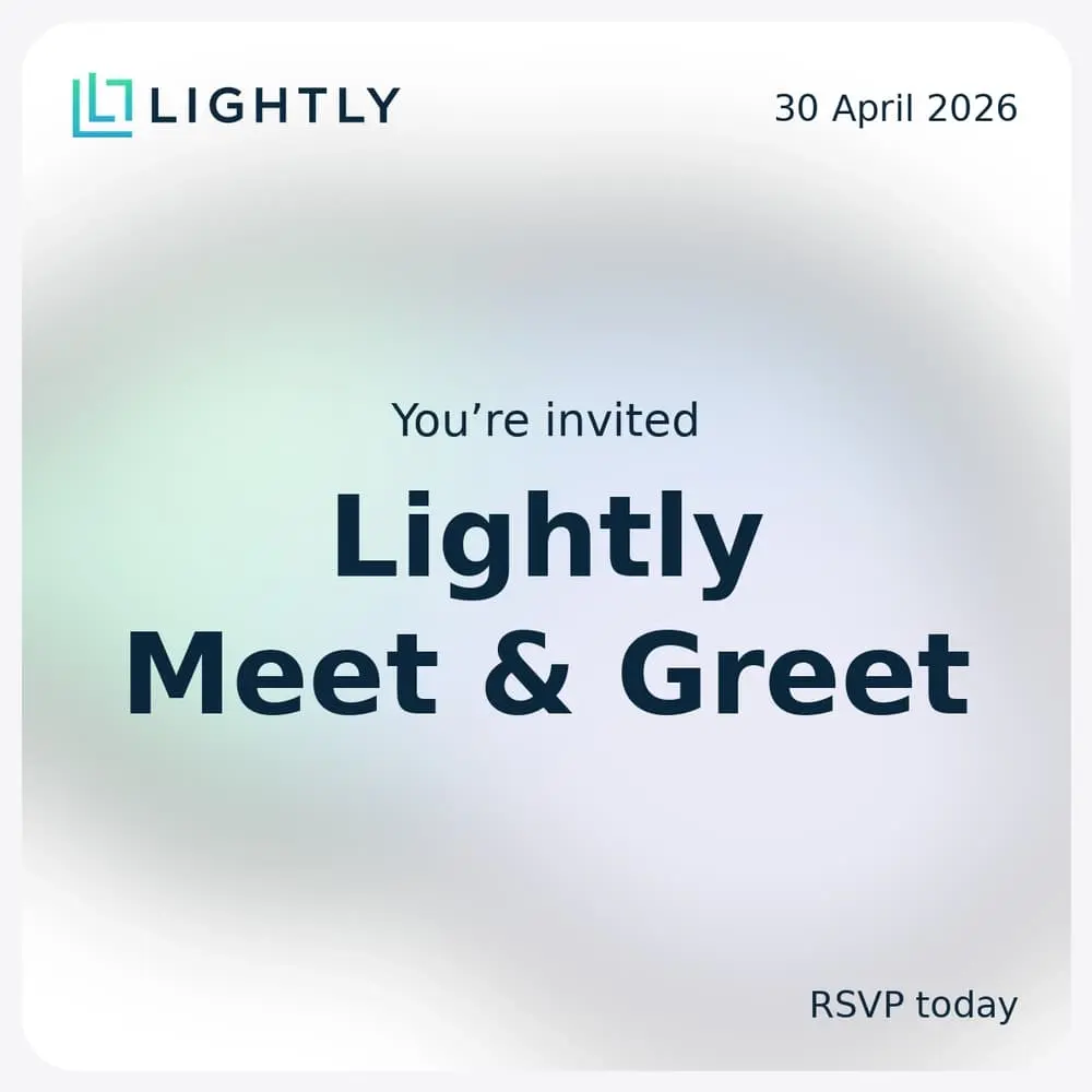 Lightly Computer Vision Meet & Greet