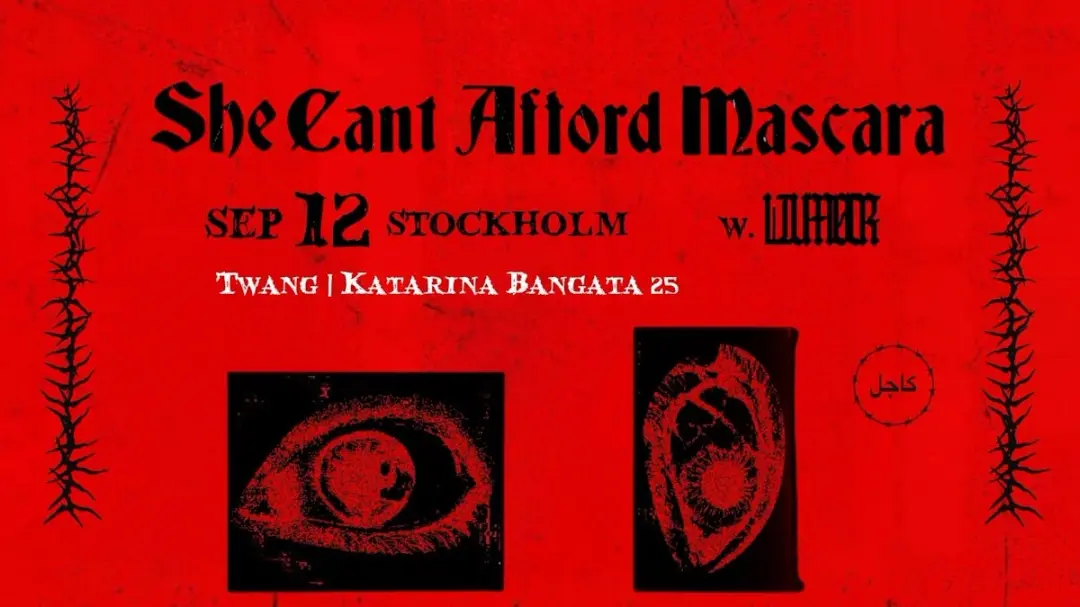 Klubb DÖD: She Can't Afford Mascara + Livmødr