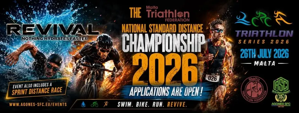 Triathlon Series 2026-Race 3 - 'Revival' Standard National Championships 2026 ( sprint + Standard ) 