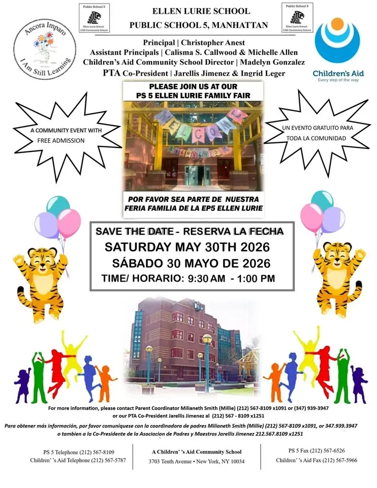P.S. 5 Family Fair