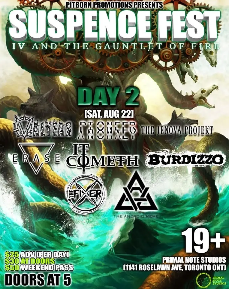 SUSPENCE FEST IV & the Gauntlet of Fire (Day 2)