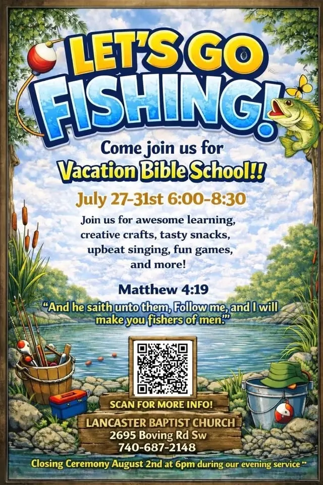 "Let's Go Fishing!" Vacation Bible School