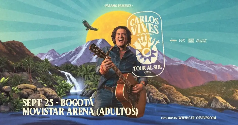 Carlos Vives en Concierto: Bogotá | Tour al Sol ☀️