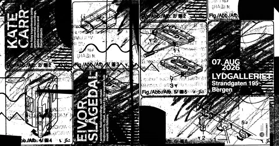 Kate Carr & Eivor Slågedal - 7. Aug 2026, Lydgalleriet