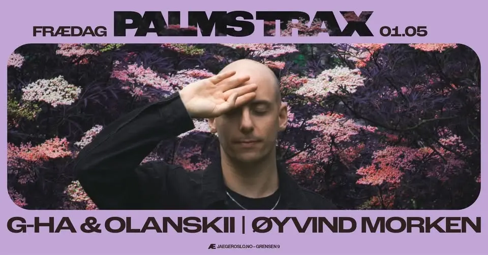 Frædag: Palms Trax + g-HA & Olanskii + Øyvind Morken