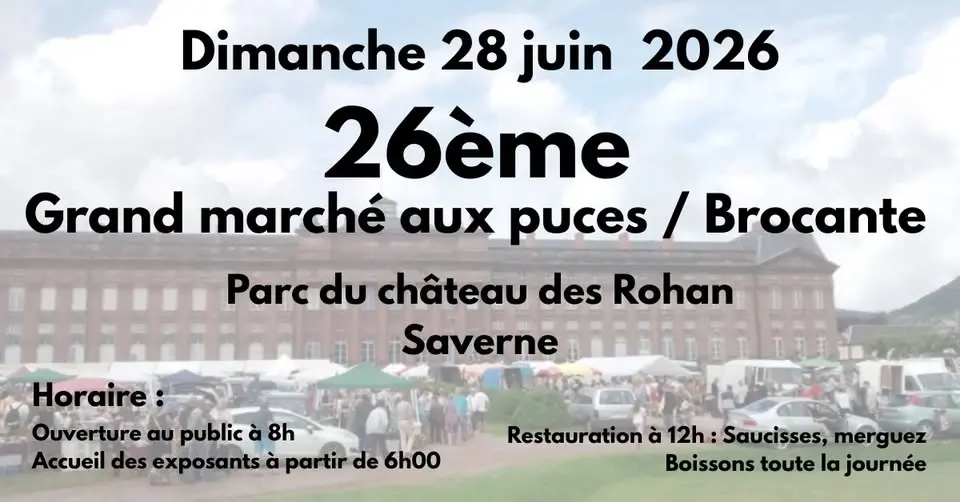 26ème Grand marché aux puces / Brocante