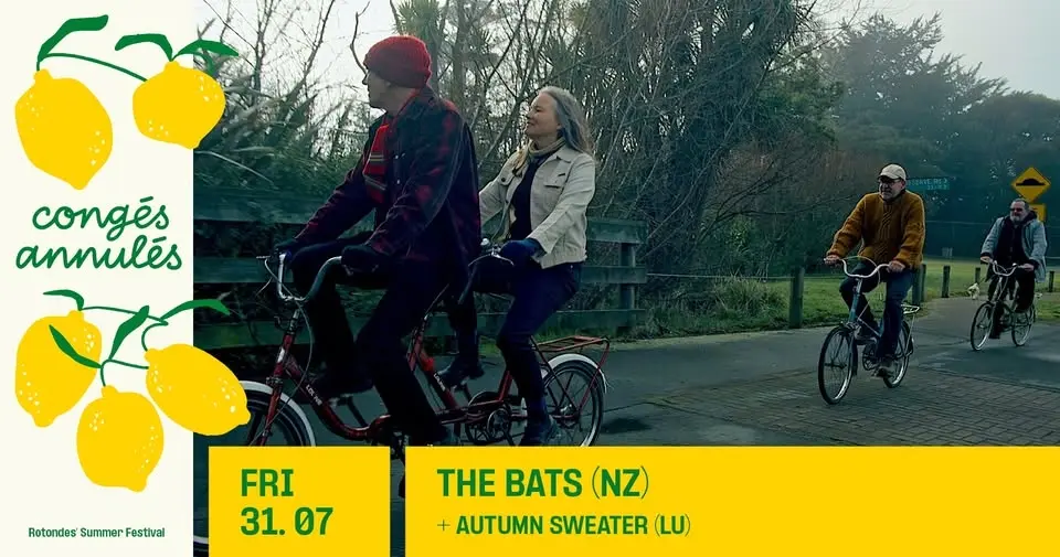 Congés Annulés: The Bats + support: Autumn Sweater