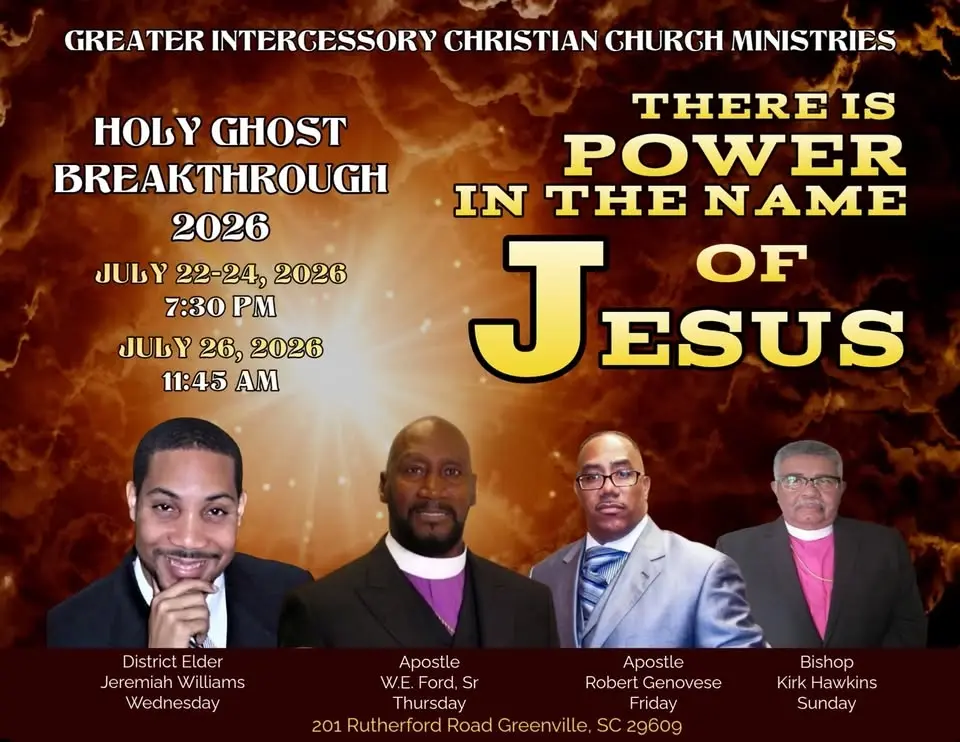 HOLY GHOST BRAKTHROUGH 2026