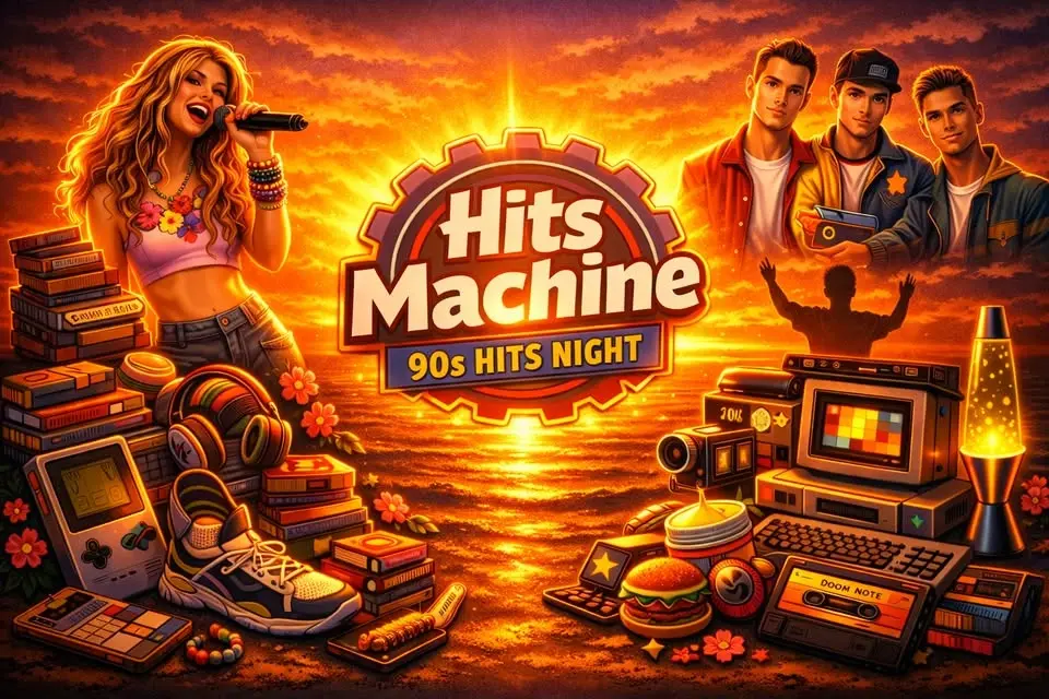 90s Hits club night - Hits Machine