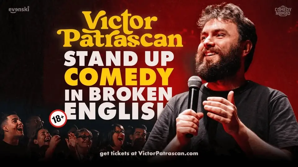Stand up Comedy in broken English • Victor Patrascan in Buenos Aires