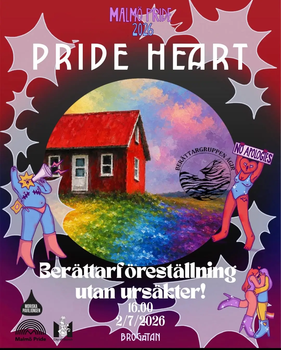 Pride Heart – Berättarföreställning utan ursäkter