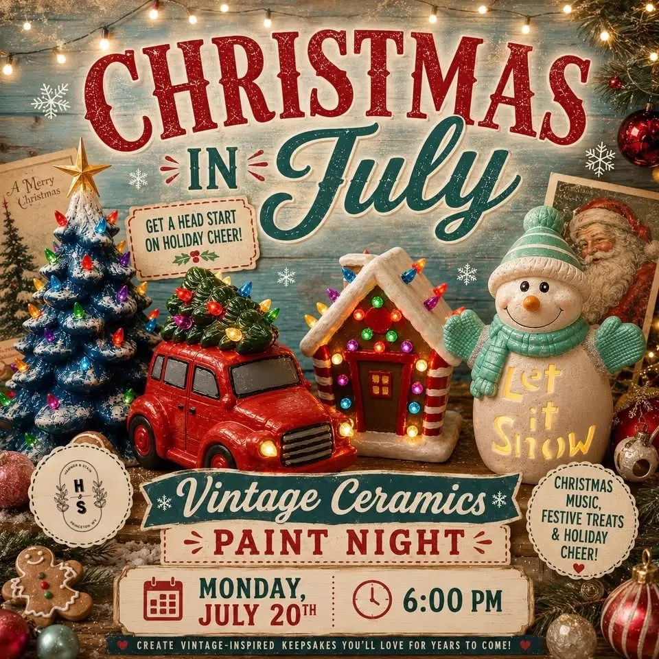 Christmas in July: Vintage Ceramics