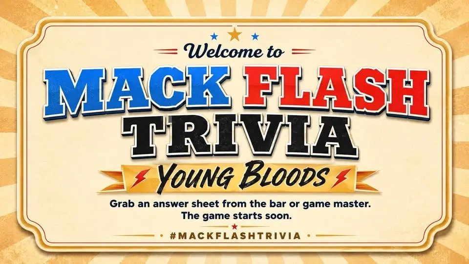 Mack Flash Trivia - Young Bloods (Eastwood's)